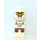 LEGO Bianco Minotaurus Gladiator Microfigure