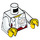 LEGO Weiß Monkie Kid (Scared) Minifig Torso (973 / 76382)