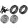 LEGO Weiß Motorrad mit Schwarz Chassis mit Aufkleber from Set 60007