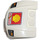 LEGO White Mudgard Bonnet 3 x 4 x 1.3 Curved with Red and Yellow Trim with &#039;MonteShell&#039; Sticker (10380)