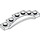 LEGO White Mudguard Plate 1 x 6 with Edge (4925 / 62361)