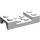 LEGO Weiß Kotflügel Platte 2 x 4 mit Arches mit Loch (60212)