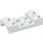 LEGO White Mudguard Plate 2 x 4 with Arches with Hole (60212)