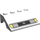 LEGO blanc Garde-boue Pente 3 x 4 avec Headlights avec Indicators (2513)
