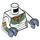 LEGO White Mummy Queen Minifig Torso (973 / 76382)