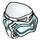 LEGO White Ninjago Wrap with Transparent Light Blue Scuba Diver Mask (77151)
