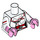 LEGO White Nurse Harley Quinn Minifig Torso (973 / 88585)