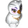 LEGO White Owl with Gold Features and Purple and Brown Eyes (21333)