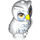 LEGO White Owl with Light Blue Details (103311)