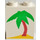 LEGO Blanco Panel 1 x 2 x 2 con Palm Árbol &amp; Sand sin soportes laterales, espigas sólidas (4864)