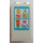 LEGO blanc Panneau 1 x 2 x 3 avec Perfume Bottles Autocollant avec supports latéraux - tenons creux (35340)