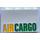 LEGO Бяло Панел 1 x 4 x 2 с &quot;AIRCARGO&quot; Стикер (14718)