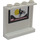 LEGO White Panel 1 x 4 x 3 with Bird and Sun Left Sticker with Side Supports, Hollow Studs (60581)