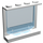 LEGO White Panel 1 x 4 x 3 with Glass Window (6156)