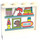 LEGO blanc Panneau 1 x 4 x 3 avec Deux Shelves avec, Books, Alarm Clock, Lamp et Photo of Chien Autocollant avec supports latéraux, tenons creux (35323)