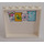 LEGO White Panel 1 x 6 x 5 with Reminder Board and Four Images on the Back Sticker (59349)