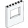 LEGO White Panel 1 x 6 x 6 with Window Cutout (15627)