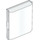 LEGO White Panel 2 x 8 x 8 with Vertical Ridges (30650)