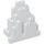LEGO blanc Panneau 3 x 8 x 7 Osciller Triangulaire (6083)