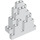 LEGO Bianco Pannello 3 x 8 x 7 Roccia Triangolare (6083)