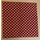 LEGO Wit Picnic Blanket Vierkant 10 x 10 met Rood Checks (16280 / 700086)