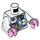 LEGO White Pigsy Minifig Torso (973 / 76382)