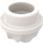 LEGO White Plate 1 x 1 Round with Swirled Top (3338 / 15470)