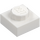 LEGO White Plate 1 x 1 with Black Square (35329 / 106630)