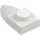 LEGO White Plate 1 x 1 with Tooth (35162 / 49668)