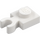 LEGO White Plate 1 x 1 with Vertical Clip (Thin &#039;U&#039; Clip) (4085 / 60897)