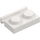 LEGO White Plate 1 x 2 with Door Rail (32028)