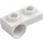 LEGO Білий Тарілка 1 x 2 з Underside отвір (18677 / 28809)