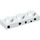 LEGO White Plate 1 x 3 with Dalmatin Dots (3623 / 39033)