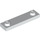 LEGO Hvit Plate 1 x 4 med To Knotter med Rille (41740)