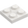 LEGO White Plate 2 x 2 (3022 / 94148)