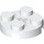 LEGO White Plate 2 x 2 Round with Axle Hole (with &#039;+&#039; Axle Hole) (4032)