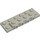 LEGO hvid Plade 2 x 6 x 0.7 med 4 knops på Side (72132 / 87609)