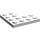 LEGO Weiß Platte 4 x 4 Ecke (2639)