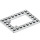 LEGO Blanc assiette 6 x 8 Trap Porte Cadre Porte-broches encastrés (30041)