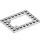 LEGO blanc assiette 6 x 8 Trap Porte Cadre Porte-broches encastrés (30041)