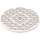 LEGO Weiß Platte 8 x 8 Runden Kreis (74611)