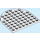 LEGO Weiß Platte 8 x 8 Runden Hälfte Kreis (41948)