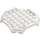 LEGO White Plate 8 x 8 with Cut Corners and Raised Feet (67929)