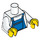 LEGO Weiß Plumber Torso (973 / 88585)