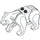 LEGO White Polar Bear with Hinged Head (16745 / 103272)