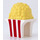 LEGO blanc Popcorn Boîte Costume