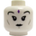 LEGO Wit Princess Vania Hoofd (Verzonken Solid Stud) (3626)