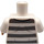 LEGO Blanc Prisonnier 86753 Minifigurine Torse (973 / 76382)