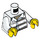 LEGO Weiß Prisoner 86753 Minifig Torso (973 / 76382)