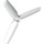 LEGO White Propellor 3 Blade 9 Diameter with Recessed Center (15790)